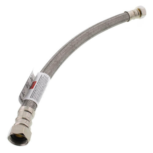 High Flow 3/4 Inside Hose Diameter 3/4 x 3/4 FIP 18 Water Heater Flex