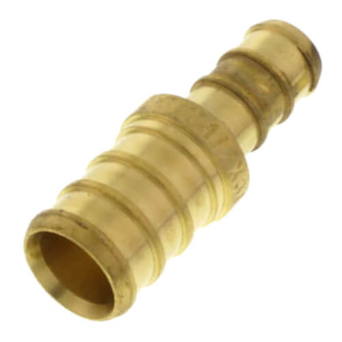 Home & Garden 8 1/2" x 1/2" PEX BRASS LEAD FREE COUPLINGS Crimp Fitting