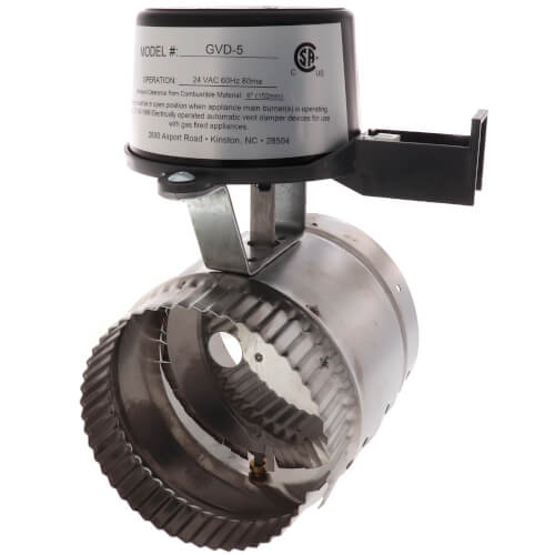 RE2071502 Laars RE2071502 5" Vent Damper Assembly (24V)