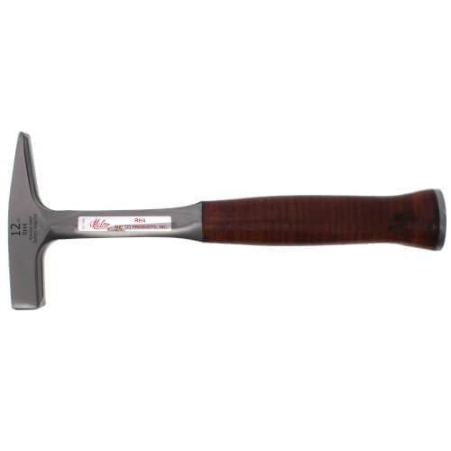 RH4 Malco RH4 Riveting Sheet Metal Hammer with Leather Grip (12 Oz)