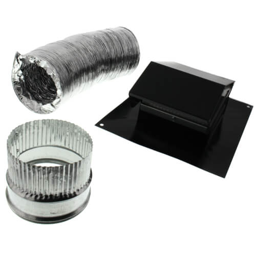 RVK1A Broan RVK1A 4" Diameter Roof Ducting Kit