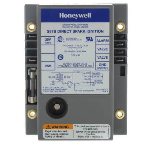 S87B1016 Honeywell S87B1016 Single Rod Direct Spark Ignition