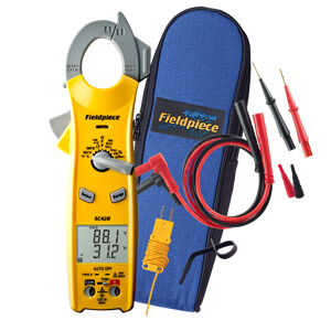 SC66 - Fieldpiece SC66 - SC66, Manual Ranging Clamp Meter w/ Temperature