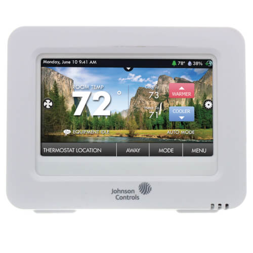 T8590 Johnson Controls T8590 Residential Highresolution Color Touch Screen Digital Room
