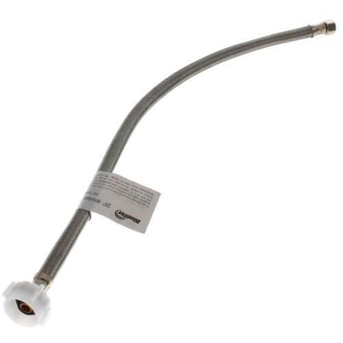 TC20 Bluefin TC20 20" Braided Stainless Steel Hose Toilet Connector