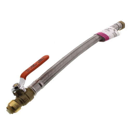 U3068FLEX18BVLF SharkBite U3068FLEX18BVLF 1/2" Sharkbite Ball Valve