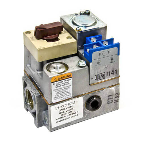 V800C1052 Honeywell V800C1052 Step Opening Pilot Gas Valve 24 Vac