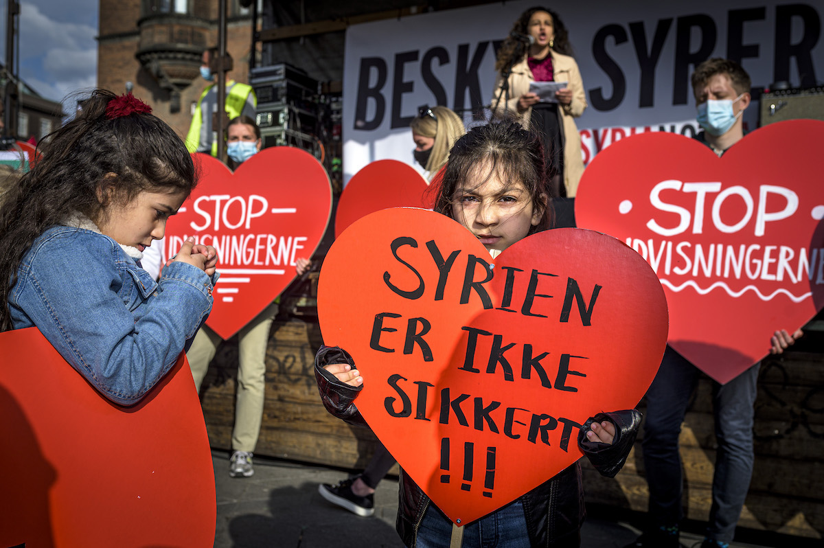 Tell Denmark Syria is not safe for refugees to return. Reverse your