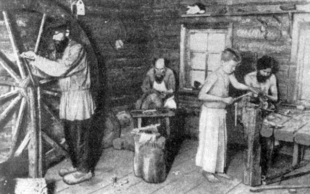 Разрешение покупки крестьян к фабрикам и заводам.