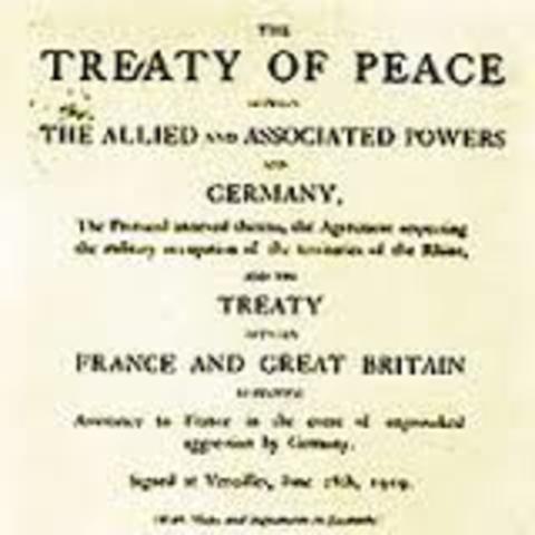 the Treaty of Versailles