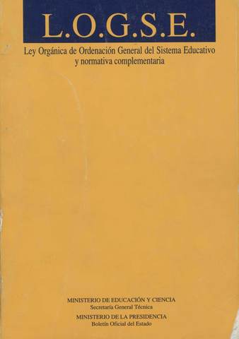 Ley Orgánica General de Ordenación del Sistema Educativo