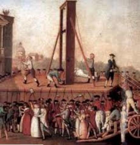 Execution of Robespierre