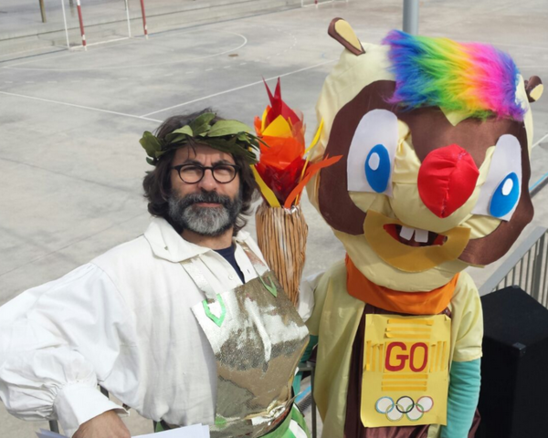 OLIMPIADES 1016 i "MASCOTA" DE L'ESCOLA