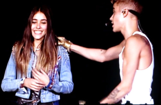 Has concerts with Justin Bieber (sings her Happy Birthday)