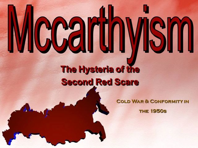 2nd Red Scare