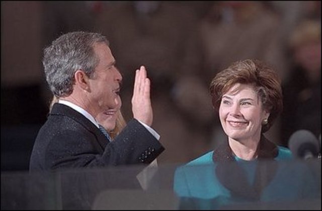 Bush Inaugurated as POTUS