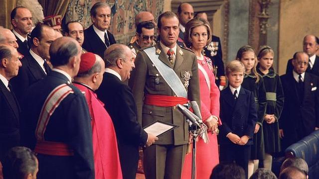 Proclamación de Juan Carlos I como rey de España
