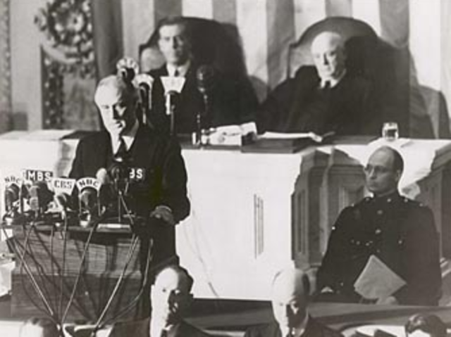 The USA Enters the War