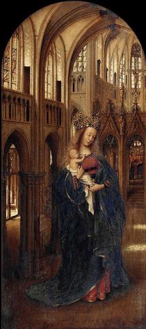 Jan van Eyck, Madonna kirikus (Madalmaad)