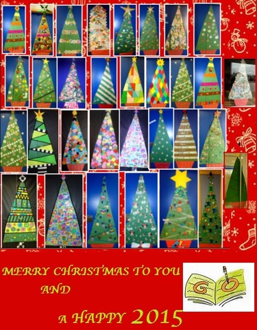 DECORACIÓ DE PORTES AMB ARBRES DE NADAL