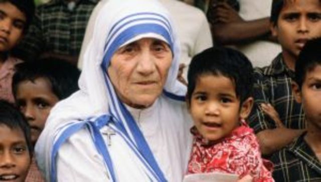Mother Teresa had operated 517 missions in more than 100 countries