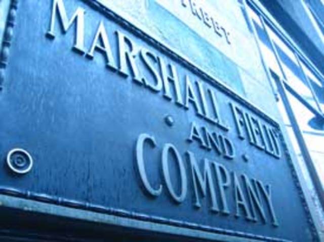 Marshall Field & Company founded at Chicago headquarters