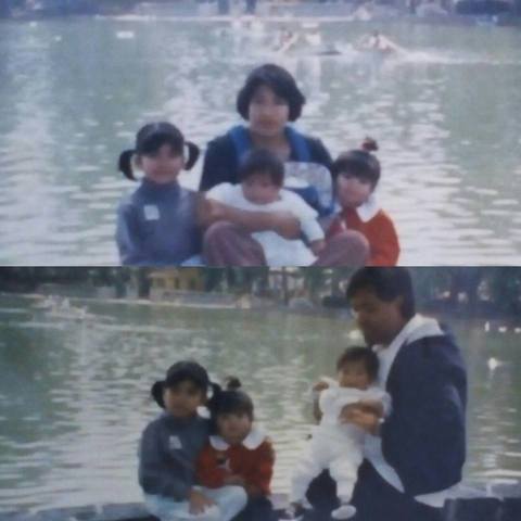 Cuando la familia era pequeña