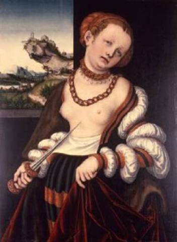 Lucas Cranach. Lucretia (Saksamaa)