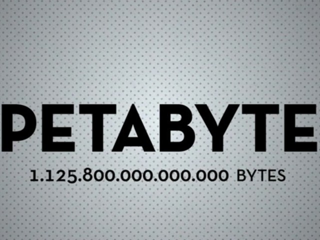Informacion en Petabyte
