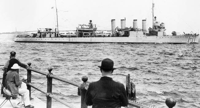 The U.S. sent war supplies to Britain in exchange for military bases