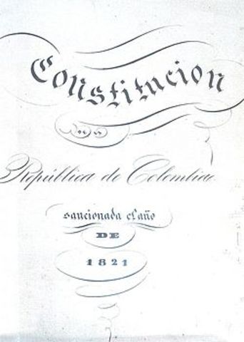 Primera Constitución de colombia