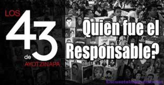 Desaparición de los 43 normalistas de Ayotzinapa