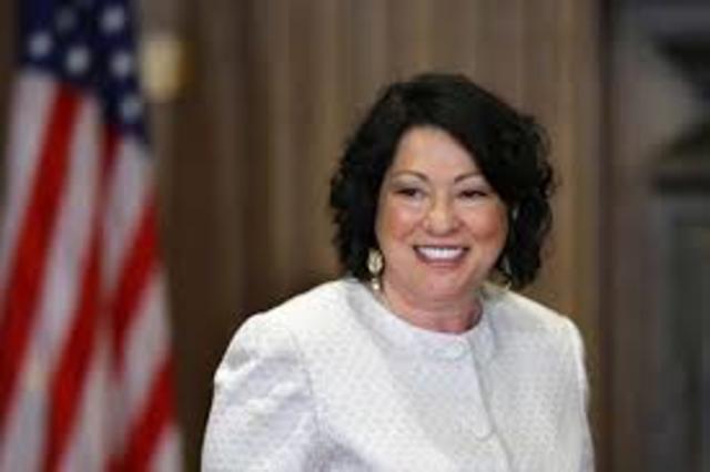 First Hispanic SCOTUS judge - Sonya Sotomayor