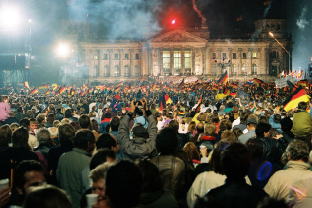 October 1990 Germany is reunited