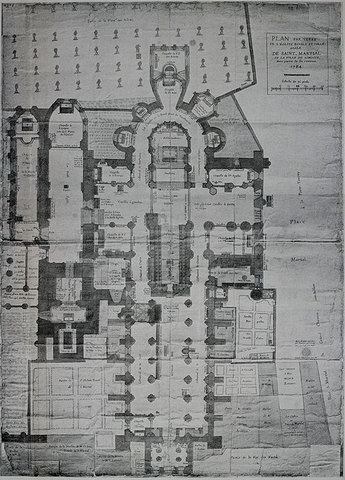 Construcción de San Marcial de Limoges