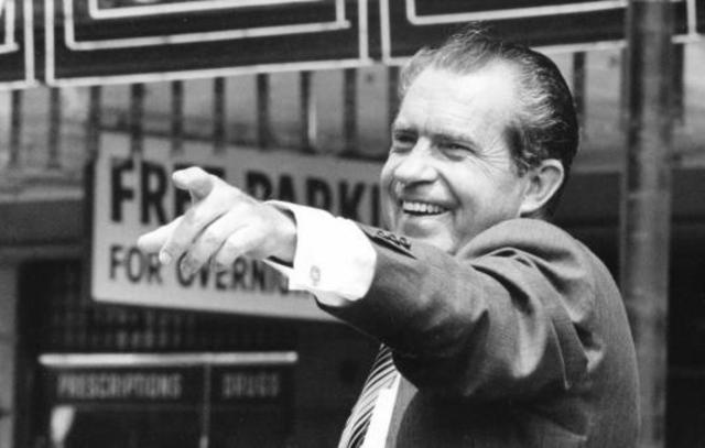 Nixon wins Presidency