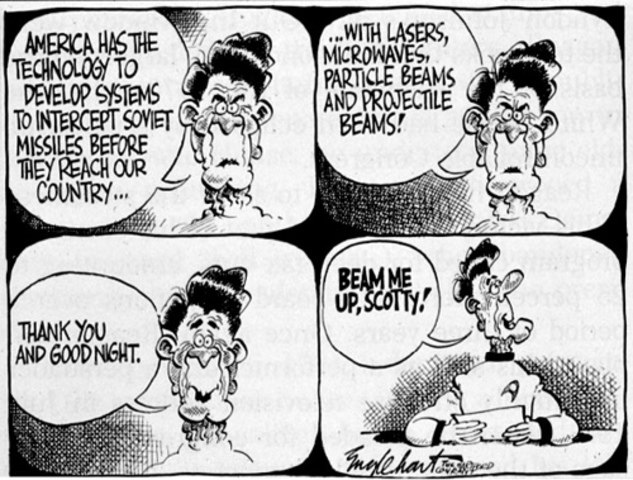 Strategic Defense Initiative (SDI) “Star Wars”