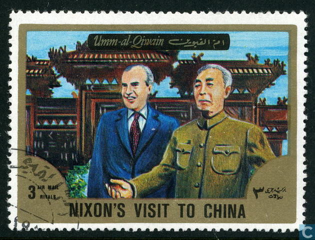 Nixon visits China