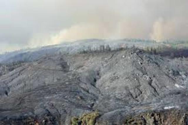 Wildfire Contained - Stanislaus National Forest