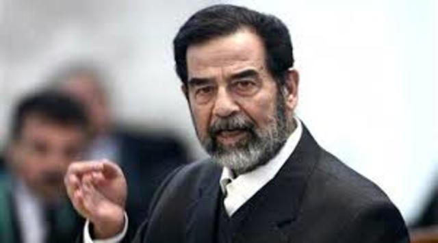 Saddam Hussein found guilty