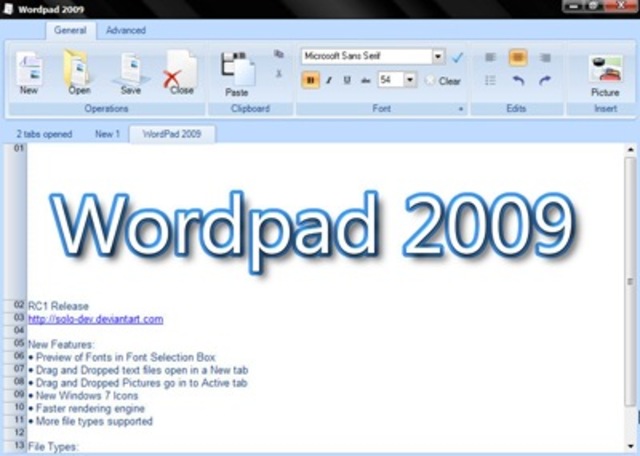 Wordpad