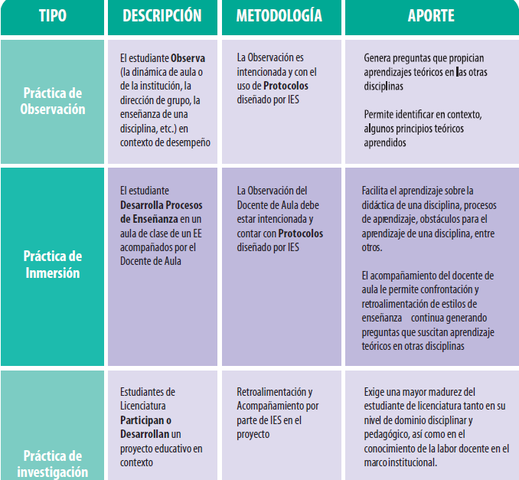 APRENDIZAJE Y PRACTICA PEDAGOGICA