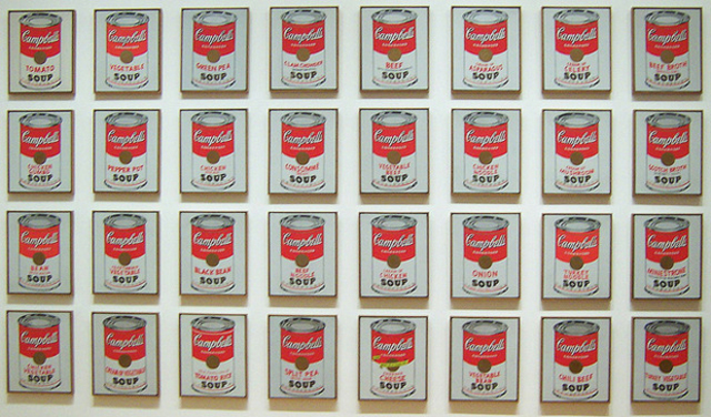 Andy Warhol's Campbell's Soup Cans- Visual Art
