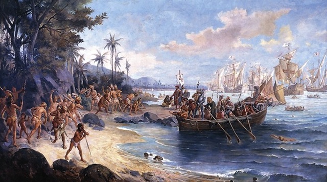 The arrival of the Portuguese