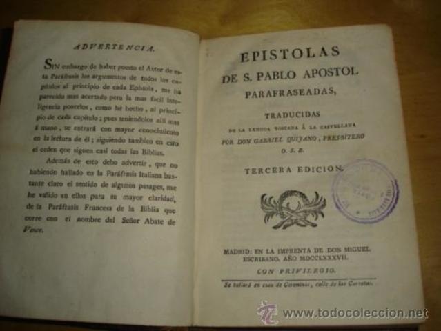 Epistolas de San Pablo