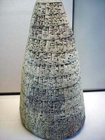 Comienzo de la escritura en Sumeria y Egipto