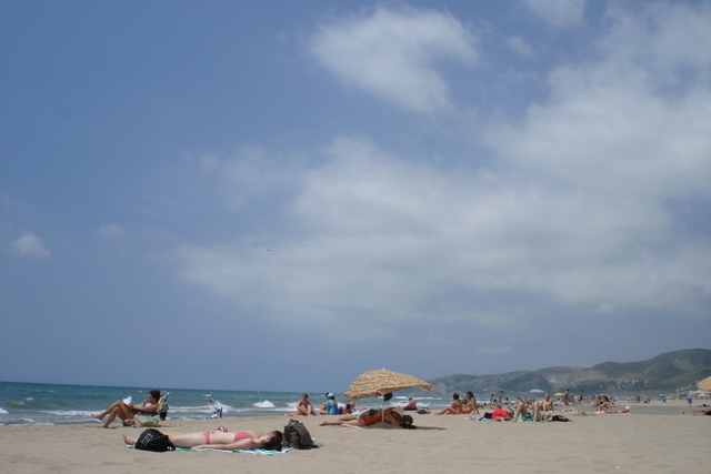 Beach near Barcelona