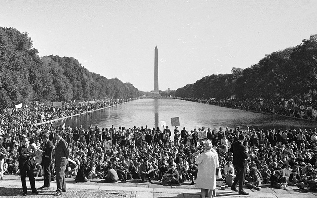 War Protest in Washington.