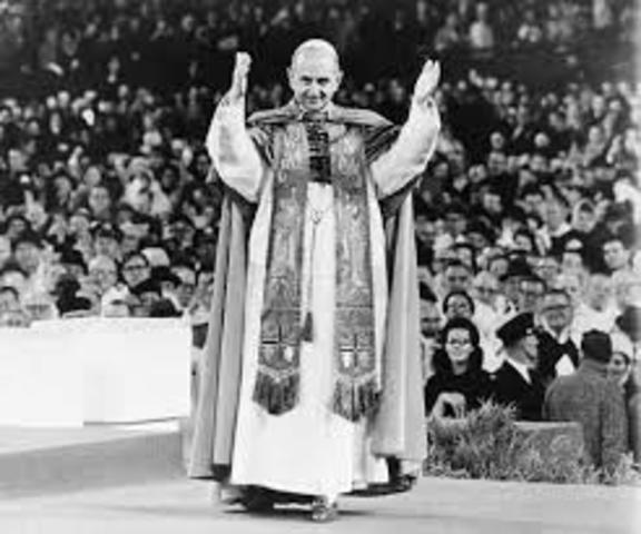 The Pope visits the Yankees!