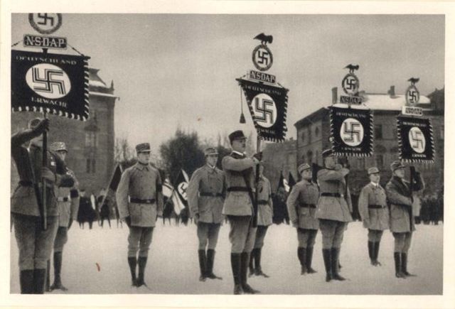 Hitler and his followers staged the Beer Hall Putsch in Munich,